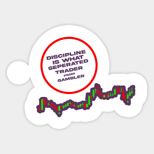 Discipline Trader Sticker